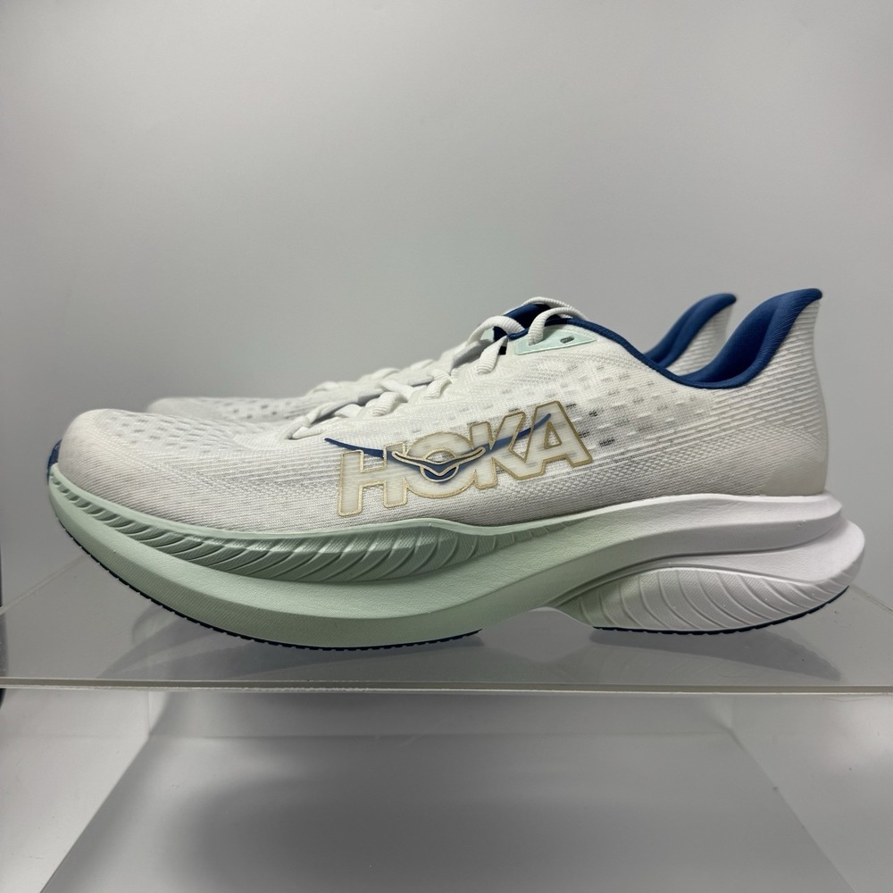Brand New Hoka One One Mach 6 Running Shoes Green 1147790 FTG Men's Size 10